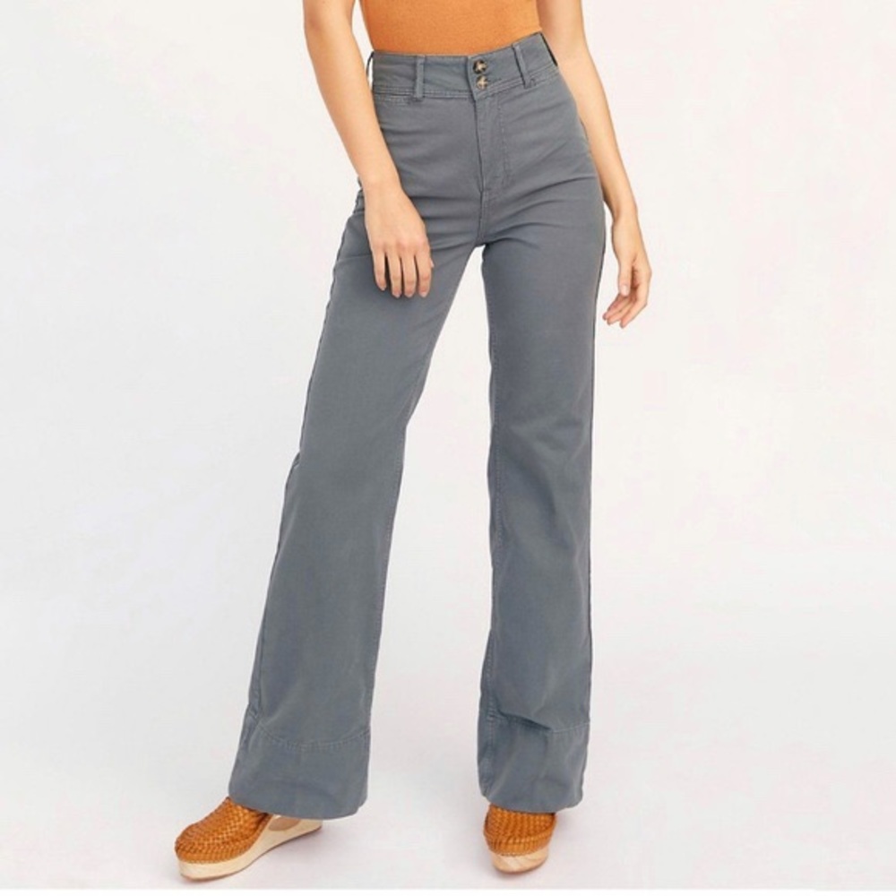 New Free People Hattie Flare Pants